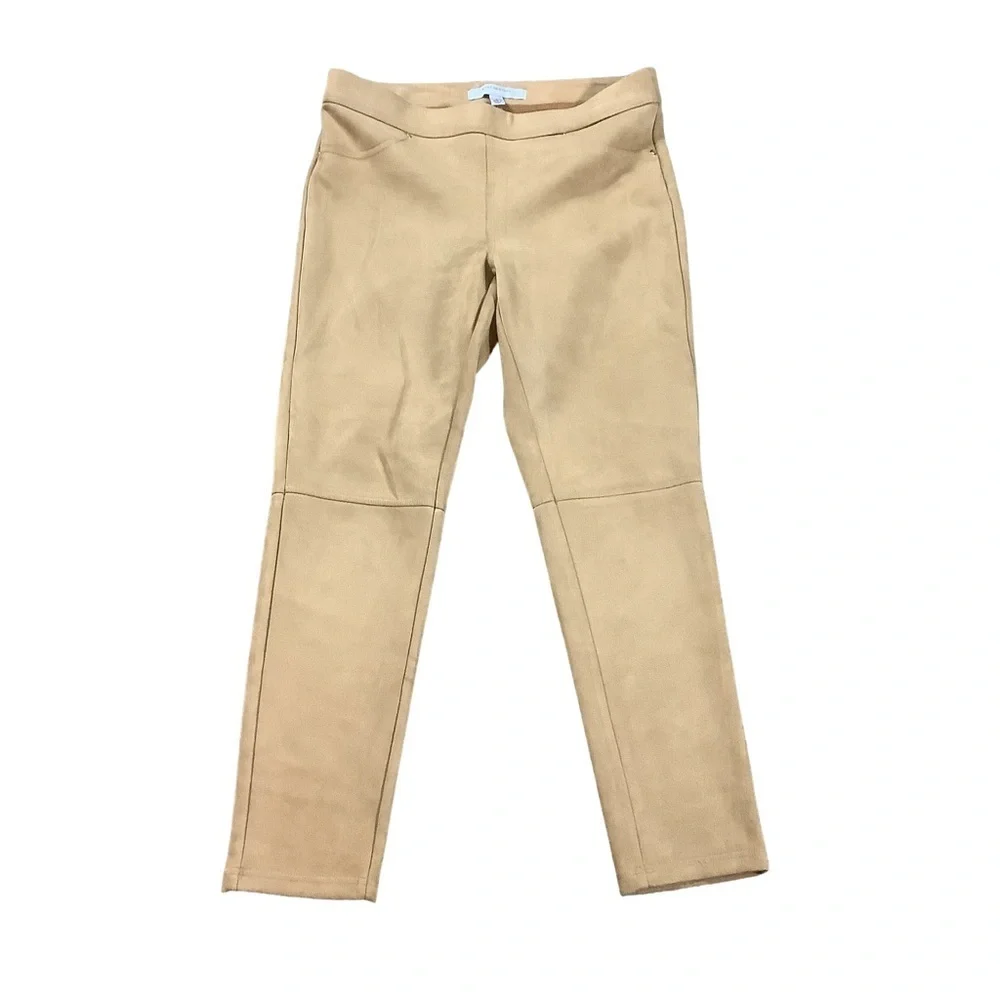 🧸 Marc New York by Andrew Marc Faux Suede Leggings Size Small - Picture 2 of 10